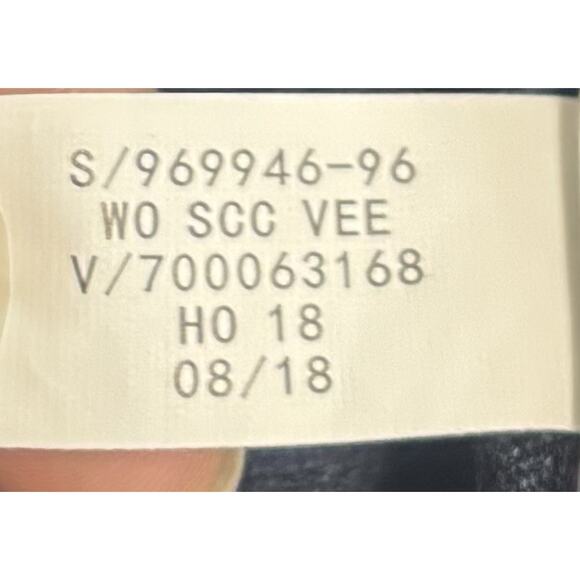 Banana Republic Luxury Blend Men’s Size Large Silk Cashmere Sweater Blue V-Neck - Picture 7 of 9